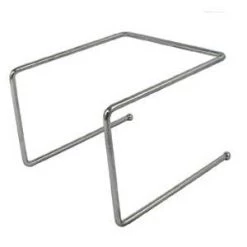 Flash Sale 🌟 Bars Chrome Plated Pizza Tray Stand 🔔