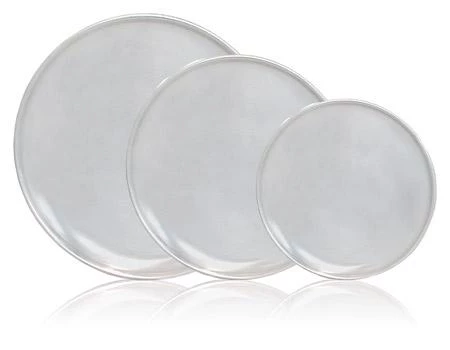 Budget ✨ Bars Aluminum Coupe Style Pizza Tray - Size Options 🔔 3 Budget ✨ Bars Aluminum Coupe Style Pizza Tray - Size Options 🔔 - Image 2