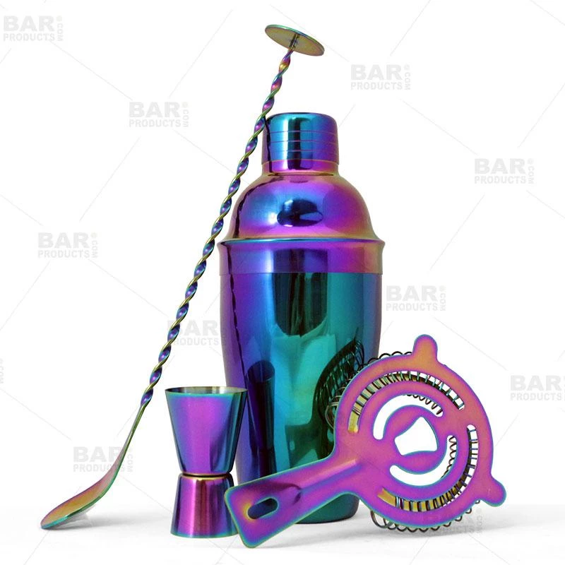 Coupon ⭐ Bars Barware Set - Rainbow 4 Piece 🔥 3 Coupon ⭐ Bars Barware Set - Rainbow 4 Piece 🔥