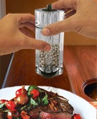 Outlet ๐ Bars Acrylic Salt And Pepper Mill - Clear ๐