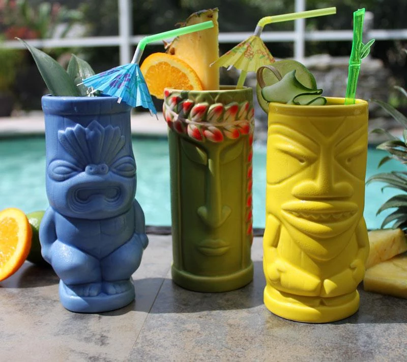 Flash Sale ๐ Bars Tiki Mugs Drinkware Package 5 - Set Of 4 โจ 4 Flash Sale ๐ Bars Tiki Mugs Drinkware Package 5 - Set Of 4 โจ - Image 2