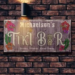 Best Sale ⭐ Bars CUSTOMIZABLE Large Plank Sign - 11 3/4" X 23 3/4" - Tiki - Multiple Color Options ❤️ -Bars Shop sign wood 11x23 tiki brick bg purple 1000x1000 9c72a387 b47c 46fe 8d62 9f1e66f8cbe6 800x