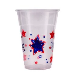 Buy ⭐ Bars 16 Ounce - Soft Plastic Cups - Stars 20 Ct. 😉