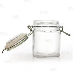 Best reviews of 🥰 Bars Spice Jars With Locking Seal Lid - Pack Of 4 🌟 -Bars Shop spice jars square 4pk bpc 3 800x