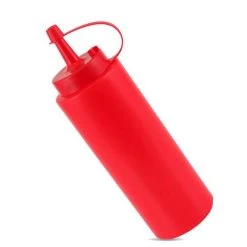 Outlet 🧨 Bars 8 Oz Squeeze Bottles With Cap 🛒 -Bars Shop squeeze bottle red 800x
