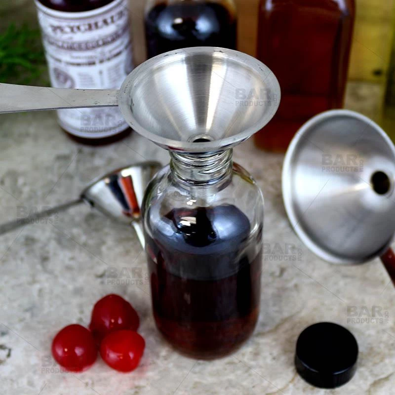 Brand new ๐ Bars Funnels W/ Handles - Stainless Steel - Set Of 3 โจ 6 Brand new ๐ Bars Funnels W/ Handles - Stainless Steel - Set Of 3 โจ - Image 4