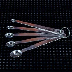 Flash Sale 🌟 Bars BarConic® Mini Measuring Spoons Set - Stainless Steel 🌟 -Bars Shop ss mini measuring spoons set scene2 800x