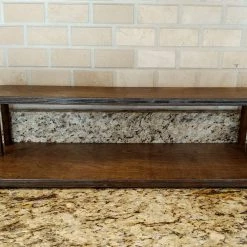 Cheapest 👏 Bars Counter Caddies™ - Stained Finish - 24" STRAIGHT Shelf - Culinary / Spice Rack ⭐ -Bars Shop stain 24in kit web4 800x