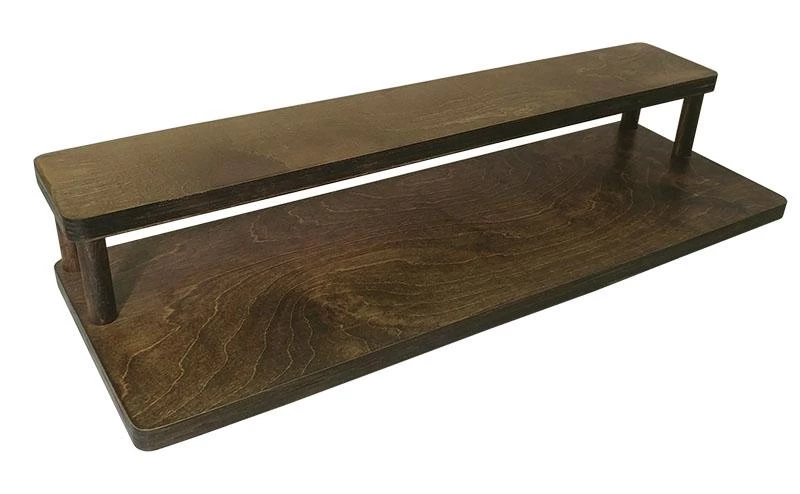 Buy 🌟 Bars Counter Caddies™ - STAINED Finish - 24" STRAIGHT - Liquor/Wine Bottle Display ✔️ 7 Buy 🌟 Bars Counter Caddies™ - STAINED Finish - 24" STRAIGHT - Liquor/Wine Bottle Display ✔️ - Image 5