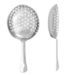 Budget 🥰 Bars 5 Piece Diamond Pattern Professional Stirred Cocktail Set 🔔 -Bars Shop stainless steel julep strainer 800x