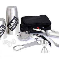Best deal 💯 Bars Bartender Complete Tote Bag - BarProducts.com Logo 🧨 -Bars Shop stainless steel tipsy bar package set main 3 800x