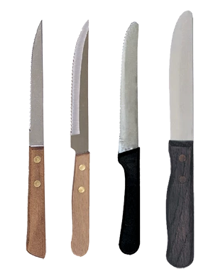 New ❤️ Bars Steak Knives ⭐ 3 New ❤️ Bars Steak Knives ⭐
