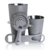 Best Pirce ❤️ Bars 4 Piece “Textured Shadow Gray” Bar Tools Set With V-Rod® Bottle Opener 😍 1 Best Pirce ❤️ Bars 4 Piece “Textured Shadow Gray” Bar Tools Set With V-Rod® Bottle Opener 😍 -Bars Shop textured shawdow grey v rod set 800 800x