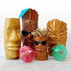 Top 10 🎉 Bars Tiki Mugs Drinkware Package 1 - Set Of 4 👏