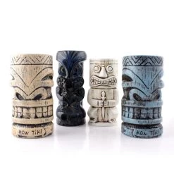 Buy 👍 Bars Tiki Mugs Drinkware Package 6 - Set Of 4 🔥