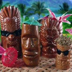 Top 10 🎉 Bars Tiki Mugs Drinkware Package 1 - Set Of 4 👏 -Bars Shop tiki package 1 display 800x