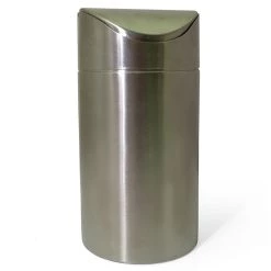 Deals 💯 Bars Trash Can For Counter Caddies® - Stainless Steel - 4.5" Diameter ❤️