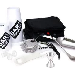 Best deal 💯 Bars Bartender Complete Tote Bag - BarProducts.com Logo 🧨 -Bars Shop white tipsy bartender bar package set main 2 800x