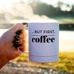 Outlet 🌟 Bars Insulated Wine/Coffee Tumbler Set 💯 -Bars Shop wine coffee scene1 800x