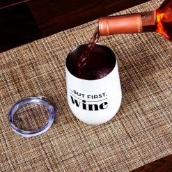 Outlet 🌟 Bars Insulated Wine/Coffee Tumbler Set 💯 -Bars Shop wine coffee scene3 800x